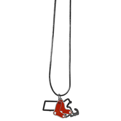 Boston Red Sox State Charm Necklace