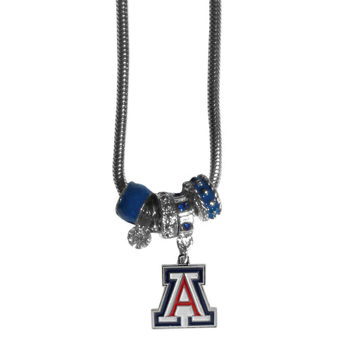 Arizona Wildcats Euro Bead Necklace