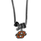 Oklahoma State Cowboys Euro Bead Necklace