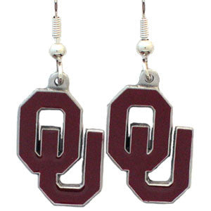 Oklahoma Sooners Dangle Earrings