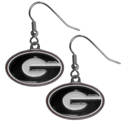 Georgia Bulldogs Dangle Earrings