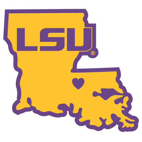 LSU Tigers Home State Decal
