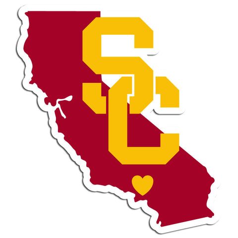 USC Trojans Home State Decal