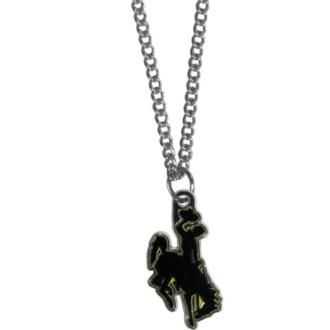 Wyoming Cowboy Chain Necklace with Small Charm