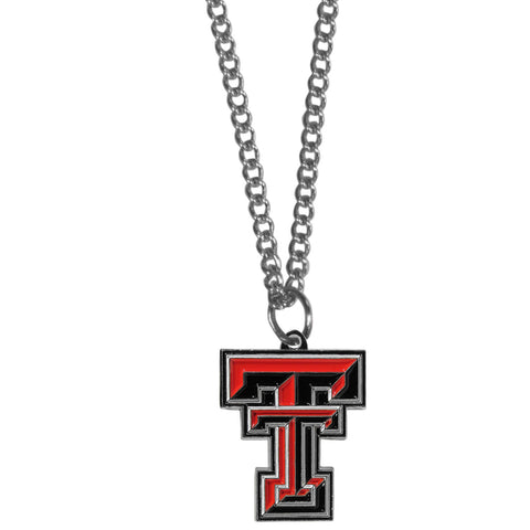 Texas Tech Raiders Chain Necklace with Small Charm