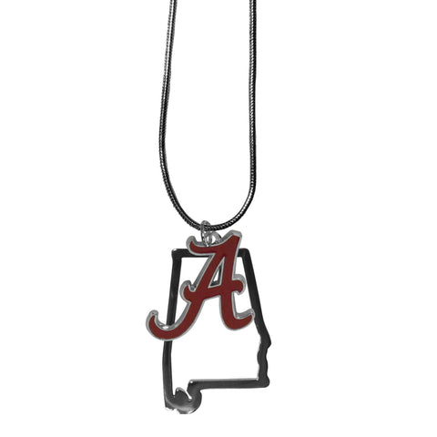 Alabama Crimson Tide State Charm Necklace