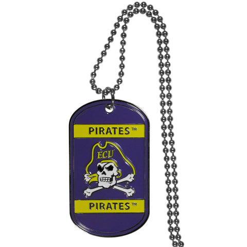 East Carolina Pirates Tag Necklace