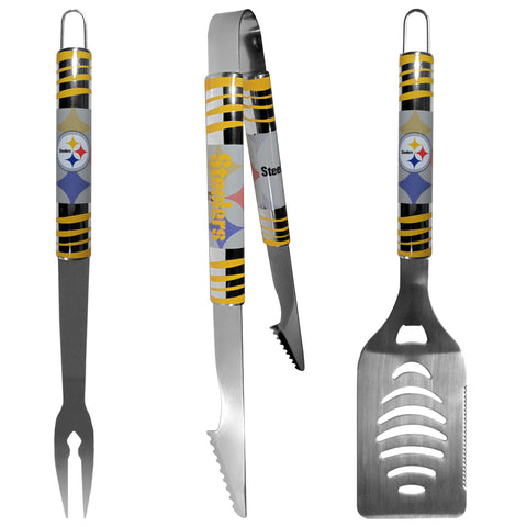 Pittsburgh Steelers 3 pc Tailgater BBQ Set