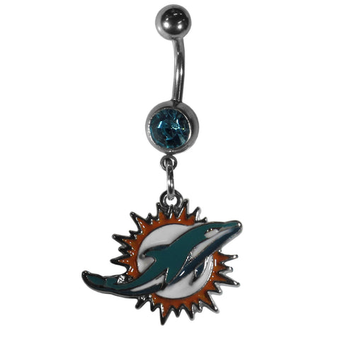 Miami Dolphins Navel Ring