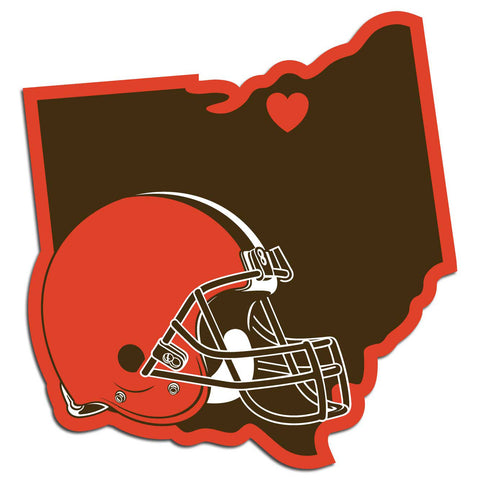 Cleveland Browns Home State Decal