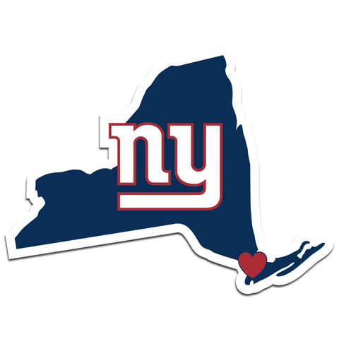 New York Giants Home State Decal