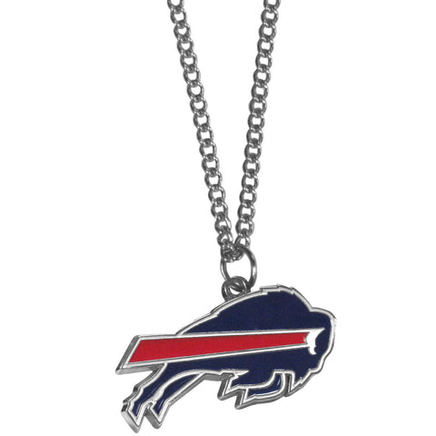 Buffalo Bills Chain Necklace with Small Charm