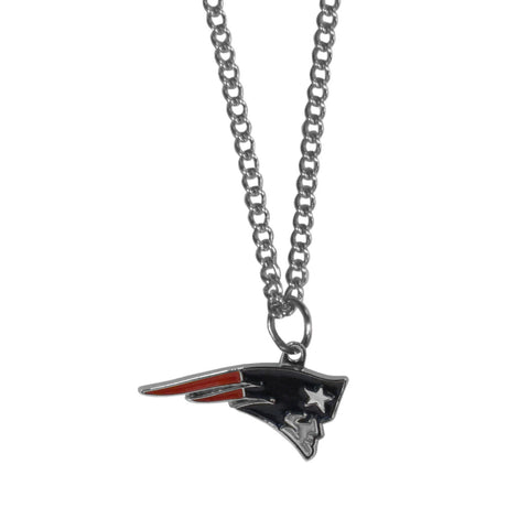 New England Patriots Chain Necklace with Small Charm