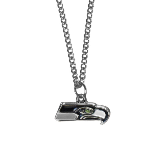 Seattle Seahawks Chain Necklace with Small Charm