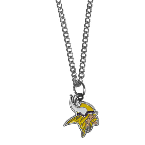 Minnesota Vikings Chain Necklace with Small Charm