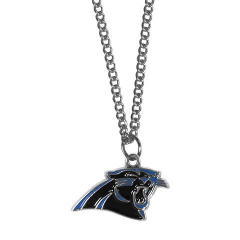 Carolina Panthers Chain Necklace with Small Charm