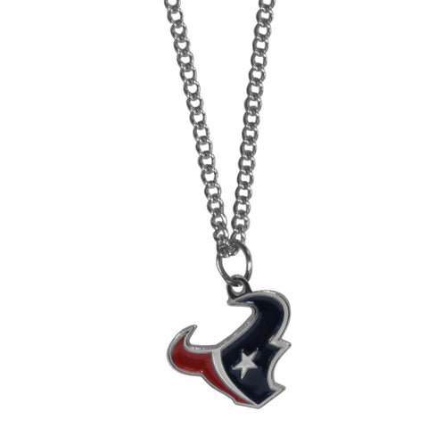 Houston Texans Chain Necklace with Small Charm