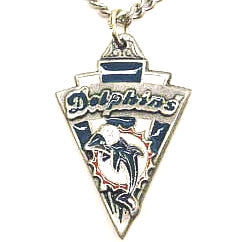 Miami Dolphins Classic Chain Necklace