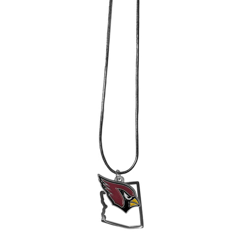Arizona Cardinals State Charm Necklace