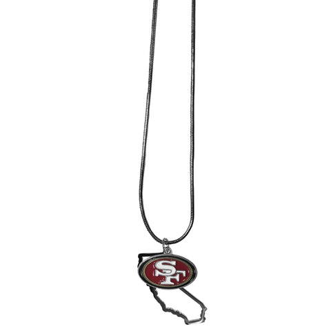 San Francisco 49ers State Charm Necklace