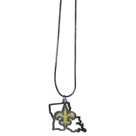 New Orleans Saints State Charm Necklace