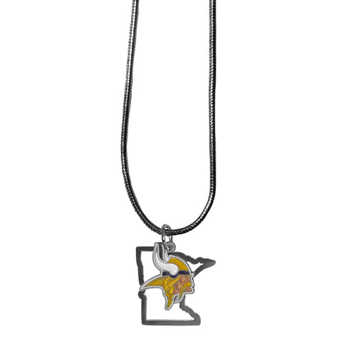 Minnesota Vikings State Charm Necklace