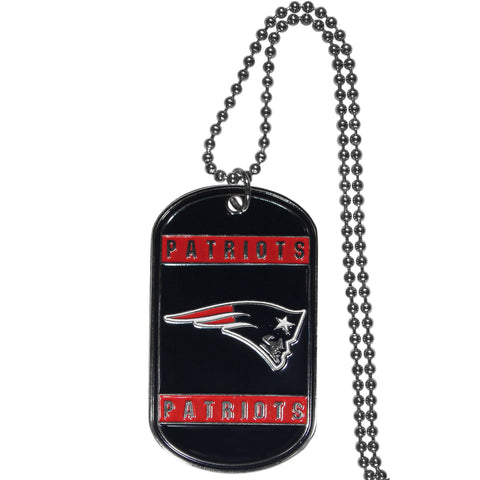 New England Patriots Tag Necklace