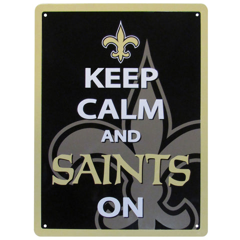 New Orleans Saints Keep Calm Sign