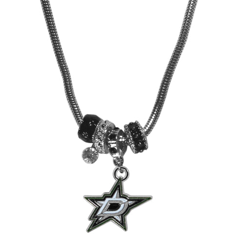 Dallas Stars™ Euro Bead Necklace