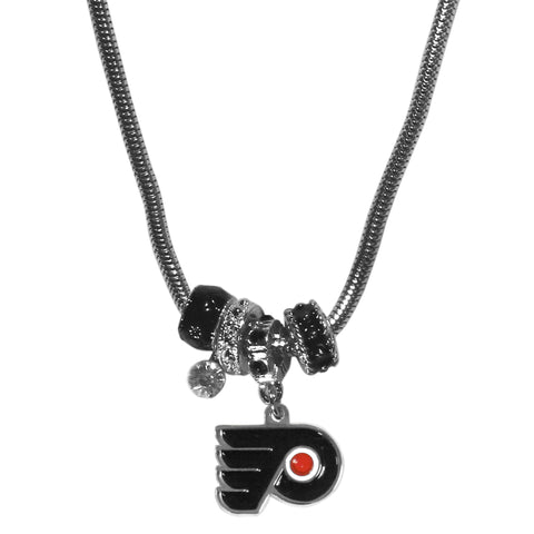 Philadelphia Flyers® Euro Bead Necklace