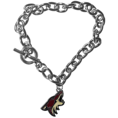 Arizona Coyotes® Charm Chain Bracelet