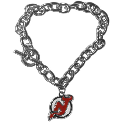New Jersey Devils® Charm Chain Bracelet