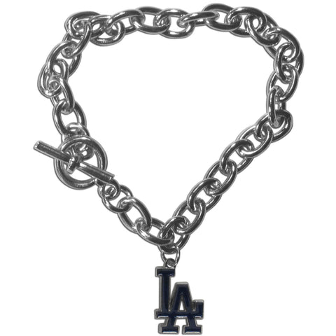 Los Angeles Dodgers Charm Chain Bracelet