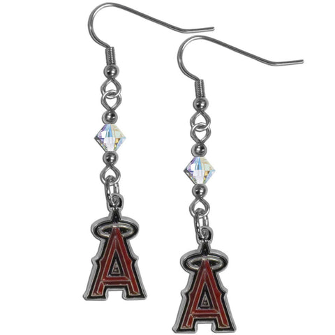 Los Angeles Angels of Anaheim Crystal Dangle Earrings