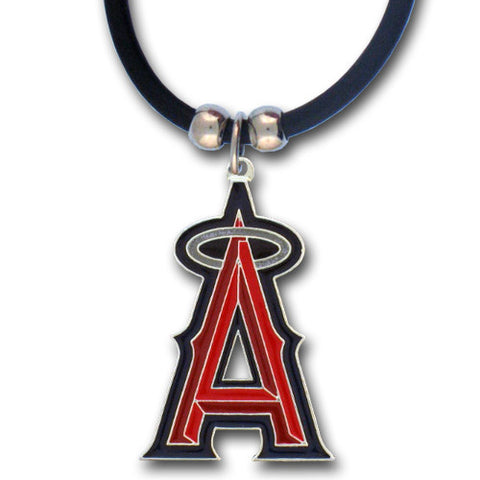 Los Angeles Angels of Anaheim Rubber Cord Necklace