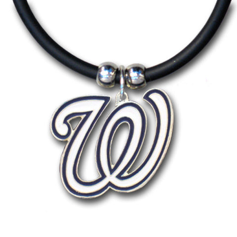 Washington Nationals Rubber Cord Necklace