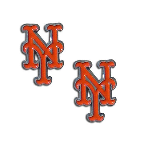 New York Mets Stud Earrings