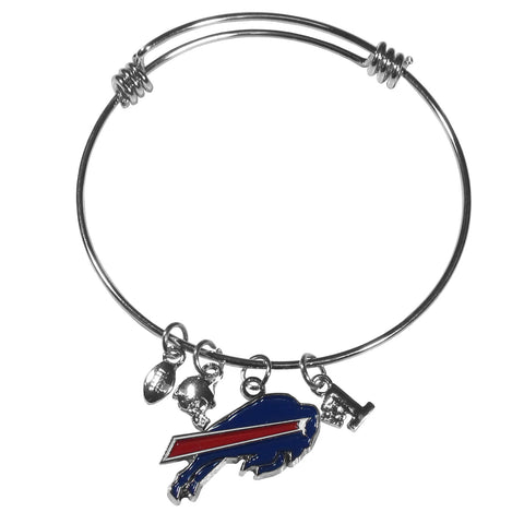 Buffalo Bills Charm Bangle Bracelet