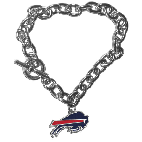 Buffalo Bills Charm Chain Bracelet