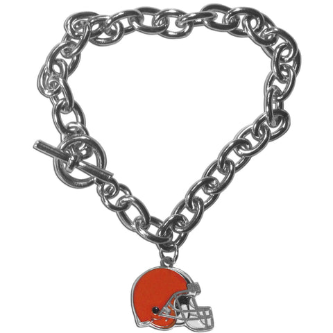 Cleveland Browns Charm Chain Bracelet