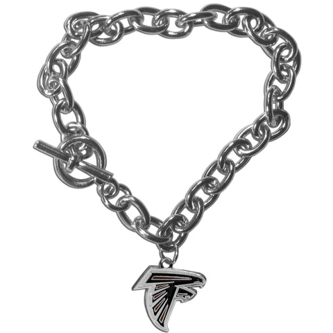 Atlanta Falcons Charm Chain Bracelet