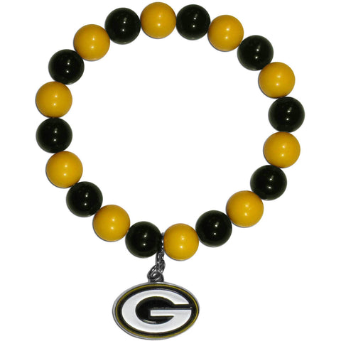 FGreen Bay Packers Fan Bead Bracelet