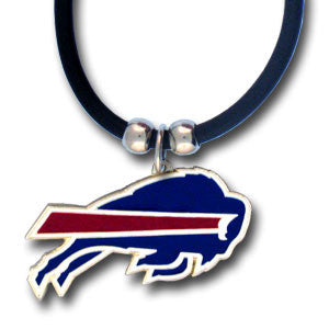 Buffalo Bills Rubber Cord Necklace