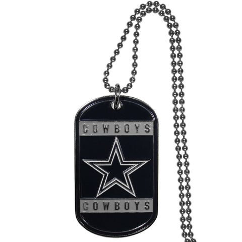 Dallas Cowboys Tag Necklace