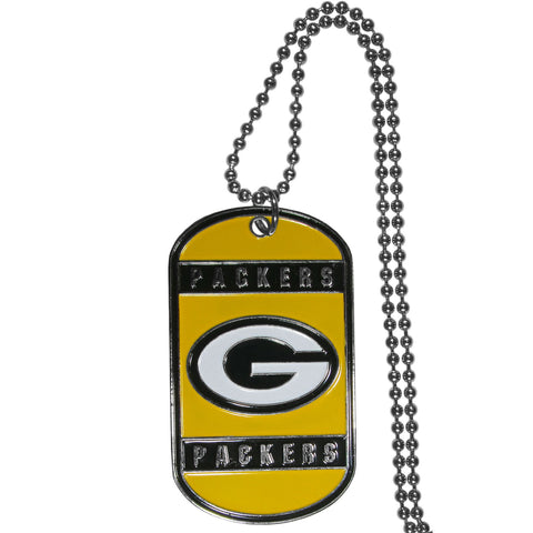 Green Bay Packers Tag Necklace