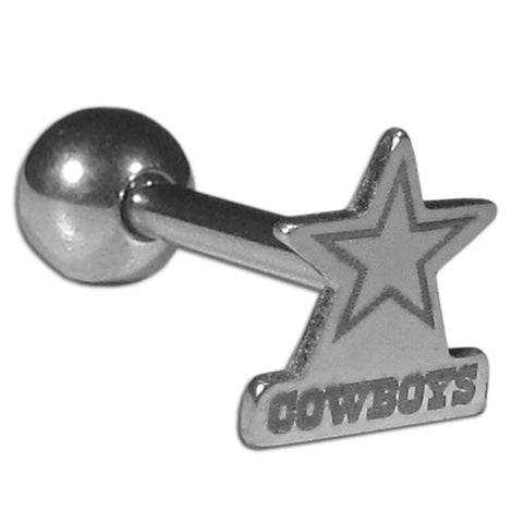 Dallas Cowboys Barbell Tongue Ring