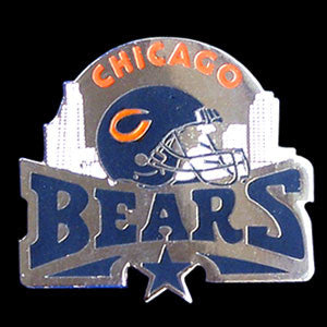Chicago Bears Glossy Team Pin