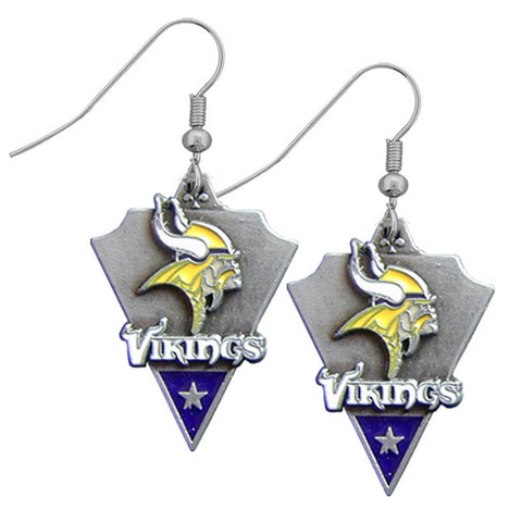 Minnesota Vikings Classic Dangle Earrings