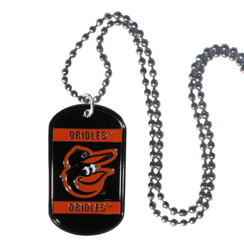 Baltimore Orioles Tag Necklace