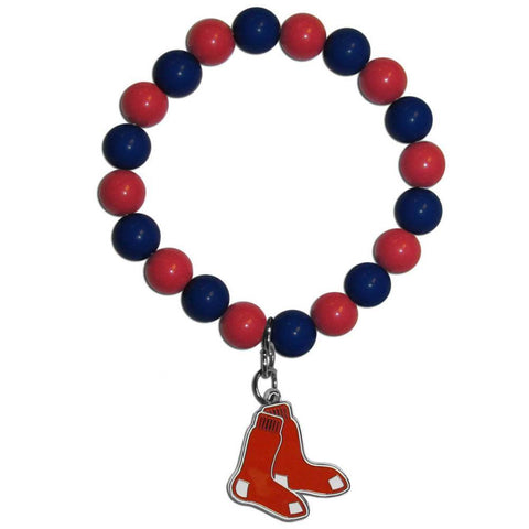 Boston Red Sox Fan Bead Bracelet